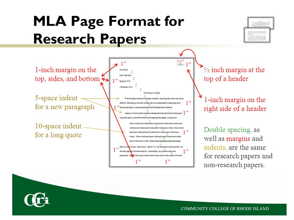 How to Format Your Research Paper